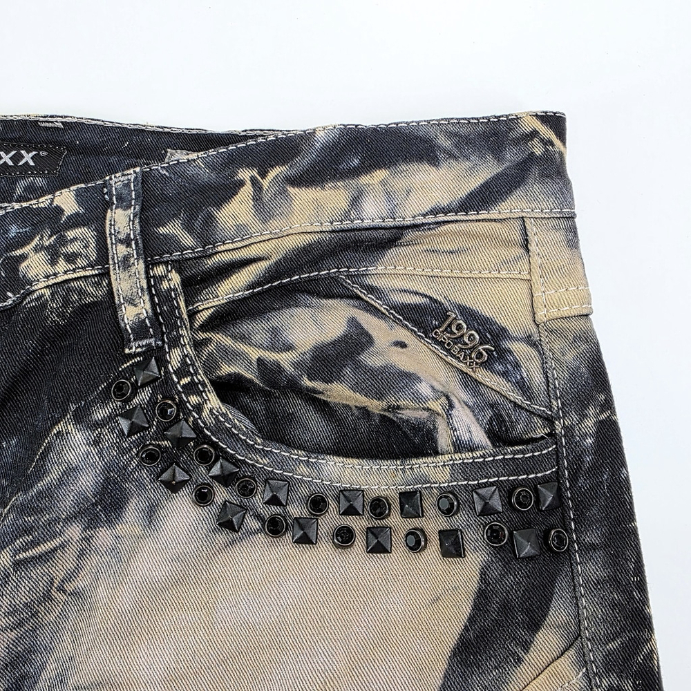 Cipo & Baxx Lincoln CD494 Jeans Mens 36x34 Studded Distressed Moto Biker... - Picture 6 of 14